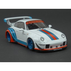 Porsche 911 (993) RWB (RAUH-Welt Begriff) Martini 2015 model 1:43 IXO Models MOC209