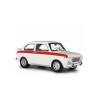 Fiat Abarth 1600 OT Test 1965 (White) model 1:18 Laudoracing-Model LM105B5