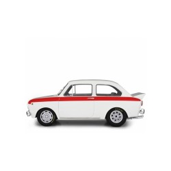 Fiat Abarth 1600 OT Test 1965 (White) model 1:18 Laudoracing-Model LM105B5