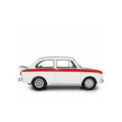 Fiat Abarth 1600 OT Test 1965 (White) model 1:18 Laudoracing-Model LM105B5