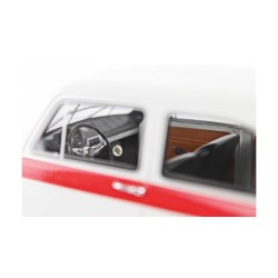 Fiat Abarth 1600 OT Test 1965 (White) model 1:18 Laudoracing-Model LM105B5