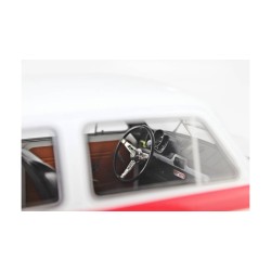 Fiat Abarth 1600 OT Test 1965 (White) model 1:18 Laudoracing-Model LM105B5