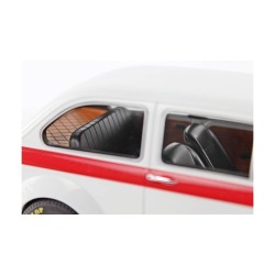 Fiat Abarth 1600 OT Test 1965 (White) model 1:18 Laudoracing-Model LM105B5