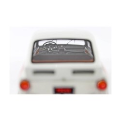 Fiat Abarth 1600 OT Test 1965 (White) model 1:18 Laudoracing-Model LM105B5