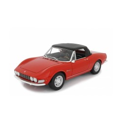 Fiat Dino Spider 2000 1967 (Red) model 1:18 Laudoracing-Model LM117A