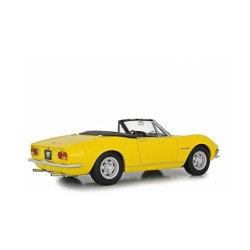 Fiat Dino Spider 2000 1967 (Yellow) model 1:18 Laudoracing-Model LM117A1
