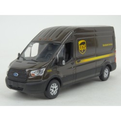 Ford Transit High Roof UPS 2018 model 1:43 GreenLight GL86169