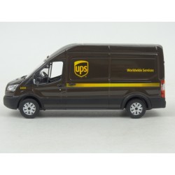Ford Transit High Roof UPS 2018 model 1:43 GreenLight GL86169
