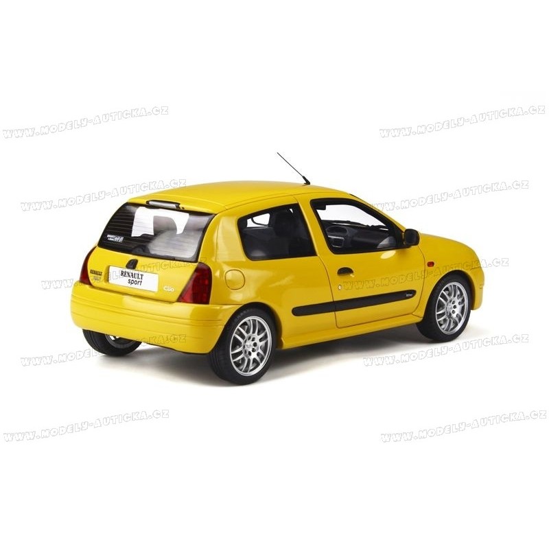 Renault Clio 2 RS Phase I 1/18 Jaune Ottomobile OT878 – Miniature Neuve