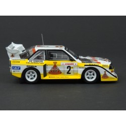 Audi Sport Quattro S1 E2 Nr.2 Rally Monte Carlo 1986, Spark 1/43 scale