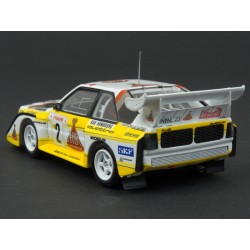 Audi Sport Quattro S1 E2 Nr.2 Rally Monte Carlo 1986, Spark 1/43 scale