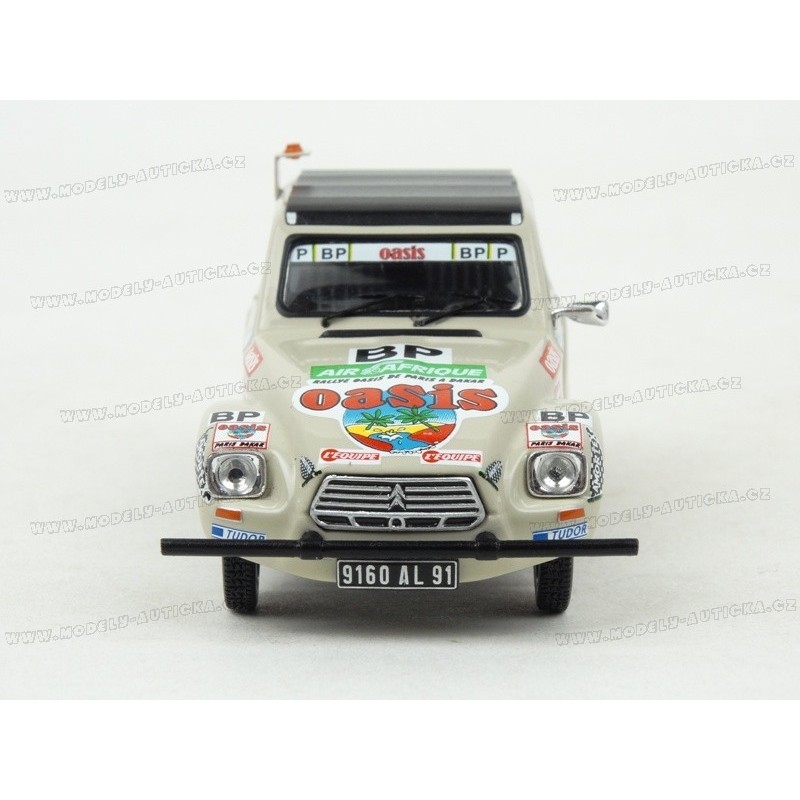 Ixo Hachette Collection 4L 1/43 - Renault 4 4X4 Sinpar Paris Dakar 1979