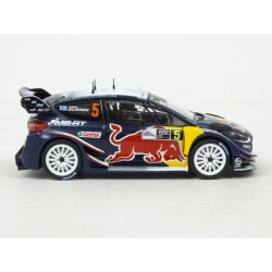 Ford Fiesta WRC Nr.5 (2nd Place) Monza Rally 2018 model 1:43 IXO Models RAM695