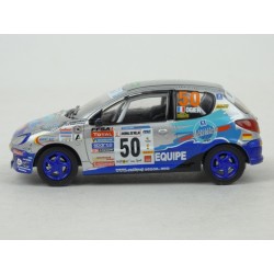 Peugeot 206 XS Nr.50 Rallye Terre des Cardabelles 2006 model 1:43 IXO Models RAM697