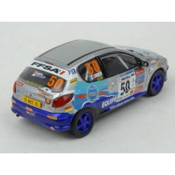 Peugeot 206 XS Nr.50 Rallye Terre des Cardabelles 2006 model 1:43 IXO Models RAM697