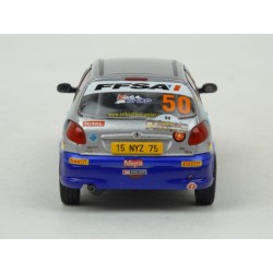 Peugeot 206 XS Nr.50 Rallye Terre des Cardabelles 2006 model 1:43 IXO Models RAM697
