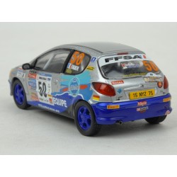 Peugeot 206 XS Nr.50 Rallye Terre des Cardabelles 2006 model 1:43 IXO Models RAM697