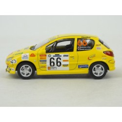 Peugeot 206 XS Nr.66 Rallye Terre de Provence 2006 model 1:43 IXO Models RAM698