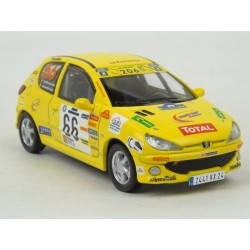 Peugeot 206 XS Nr.66 Rallye Terre de Provence 2006 model 1:43 IXO Models RAM698