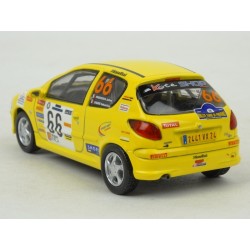 Peugeot 206 XS Nr.66 Rallye Terre de Provence 2006 model 1:43 IXO Models RAM698