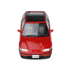 Honda CR-X Mk.II 1988 (Red), OttO mobile 1/18 scale