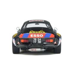 Renault Alpine A110 Gr.5 Nr.8 Rallye Ouest Armor 1976, OttO mobile 1/18 scale