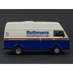 Volkswagen LT35 LWB Rally Assistance Van Rothmans Porsche Team 1984 model 1:43 IXO Models RAC285