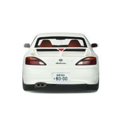 Nissan Silvia (S15) Spec-R Aero 1999 (White), OttO mobile 1/18 scale