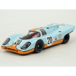 Porsche 917K Gulf Nr.20 Le Mans 1971 with Figure Steve McQueen model 1:43 GreenLight GL86435