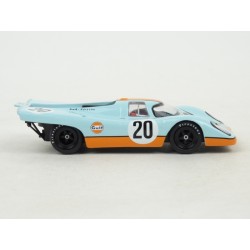 Porsche 917K Gulf Nr.20 Le Mans 1971 with Figure Steve McQueen model 1:43 GreenLight GL86435