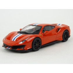 Ferrari 488 Pista 2018 model 1:43 Bburago BB-43-18-36910R
