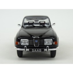 Saab 96 V4 1970 (Black) model 1:24 WhiteBox WB124051