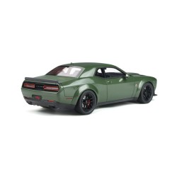 Dodge Challenger R/T Scat Pack Widebody 2019 (Green Met.) model 1:18 GT Spirit GT815