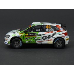 Volkswagen Polo GTI R5 Nr.48 Rally Sweden 2019 model 1:43 IXO Models RAM707