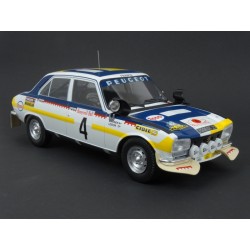 Peugeot 504 Ti Nr.4 Rallye du Maroc 1975 (5th Place) model 1:18 IXO MODELS 18RMC044B