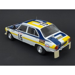 Peugeot 504 Ti Nr.15 Rallye du Maroc 1975 (2nd Place) model 1:18 IXO MODELS 18RMC044C