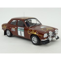 Ford Escort Mk.I RS 1600 Nr.1 Winner RAC Rally 1974, IXO Models 1/18 scale