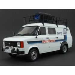 Ford Transit Mk.II Rally Assistance David Jones Rallysport 1979, IXO Models 1/18 scale