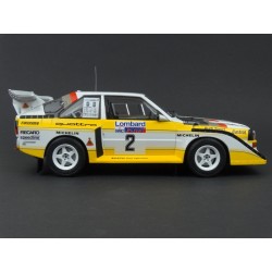 Audi Sport Quattro S1 Nr.2 RAC Rally 1985 model 1:18 IXO MODELS 18RMC048A
