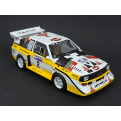 Audi Sport Quattro S1 Nr.2 RAC Rally 1985 model 1:18 IXO MODELS 18RMC048A