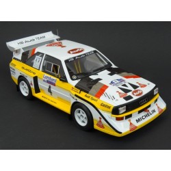 Audi Sport Quattro S1 Nr.4 RAC Rally 1985 model 1:18 IXO MODELS 18RMC048B