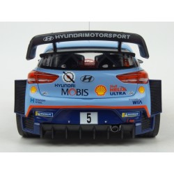 Hyundai i20 WRC Nr.5 Rally Monte Carlo 2018, IXO Models 1/18 scale