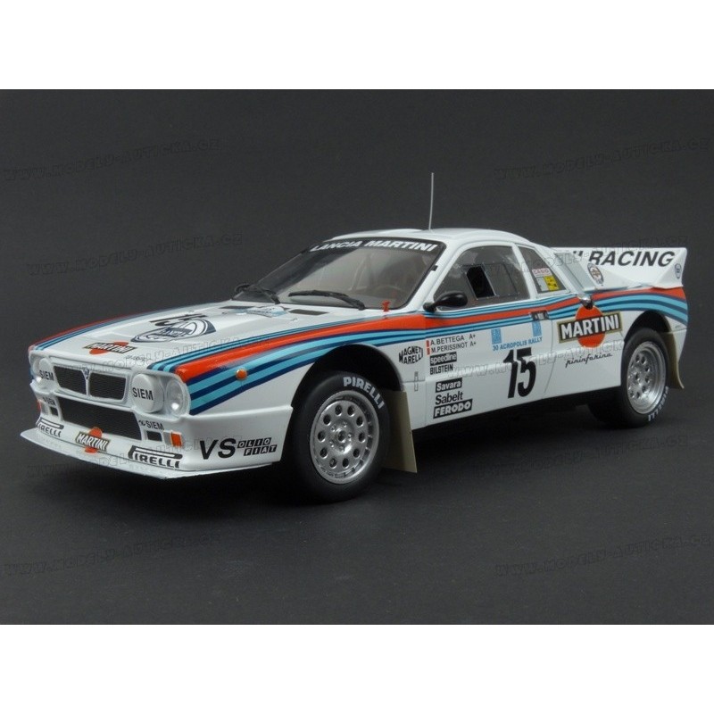 Lancia 037 Rally Nr.15 Rally Acropolis 1983, IXO Models 1/18 scale