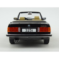 BMW (E30) 325i Convertible 1985 (Black), MCG (Model Car Group) 1/18 scale