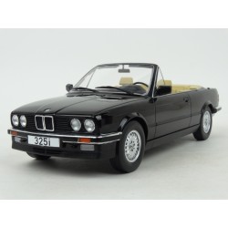 BMW (E30) 325i Convertible 1985 (Black), MCG (Model Car Group) 1/18 scale