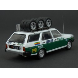 Fiat 131 Panorama  Rally Assistance Alitalia 1977 model 1:43 IXO Models RAC305X