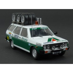 Fiat 131 Panorama  Rally Assistance Alitalia 1977 model 1:43 IXO Models RAC305X
