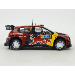 Citroen C3 WRC Nr.1 Winner Rally Mexico 2019 model 1:24 IXO MODELS IX-24RAL001