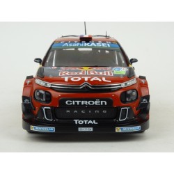 Citroen C3 WRC Nr.1 Winner Rally Mexico 2019 model 1:24 IXO MODELS IX-24RAL001