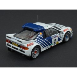Ford RS200 Nr.2 RAC Rally 1986 model 1:43 IXO Models RAC315
